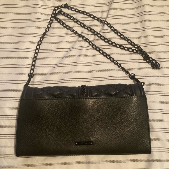 Rebecca Minkoff Black Quilted Love Clutch - Picture 2 of 4